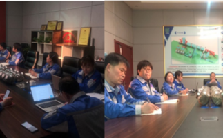 努力工作，健康生活，艾灸培訓中